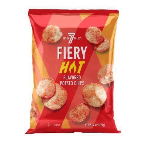 7-Select Potato Chips, Fiery Hot (6 oz)