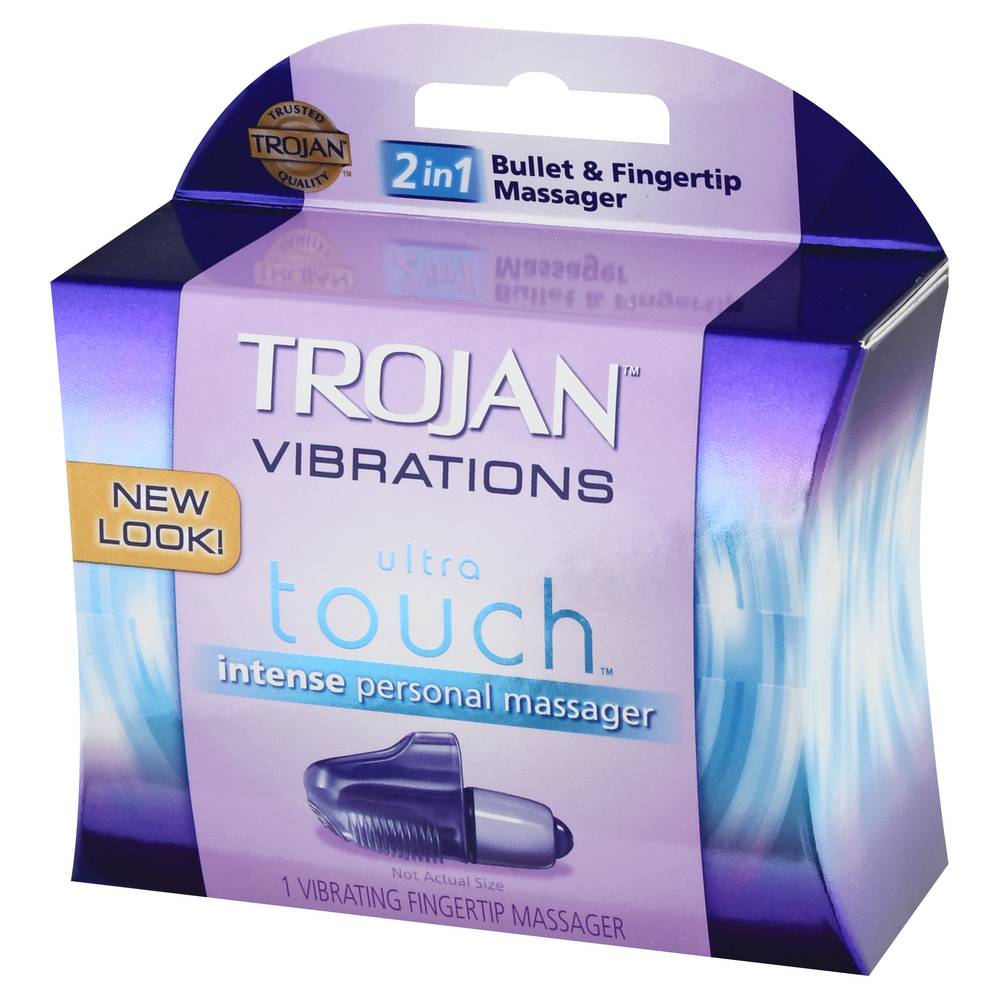 trojan vibrating ring near me Trojan Tandem Couples Vibrating Ring - 1 ea main image 0