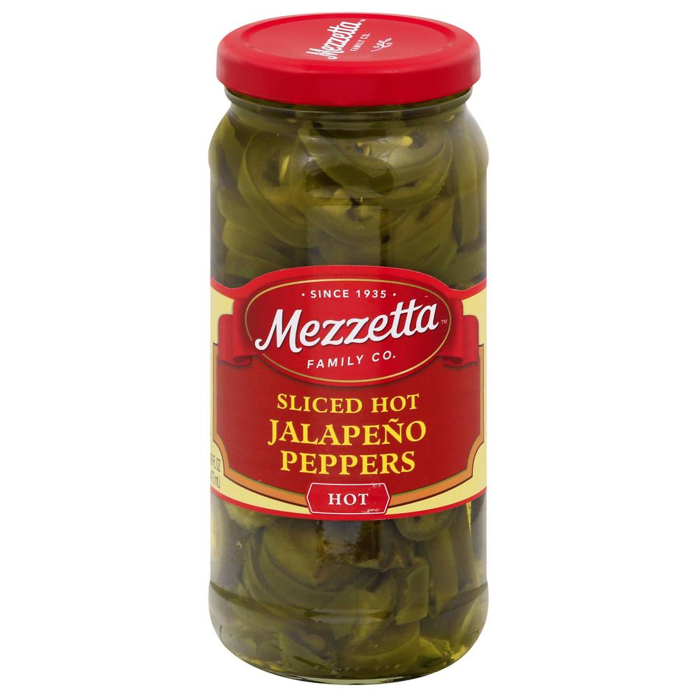 Mezzetta Sliced Hot Jalapeno Peppers