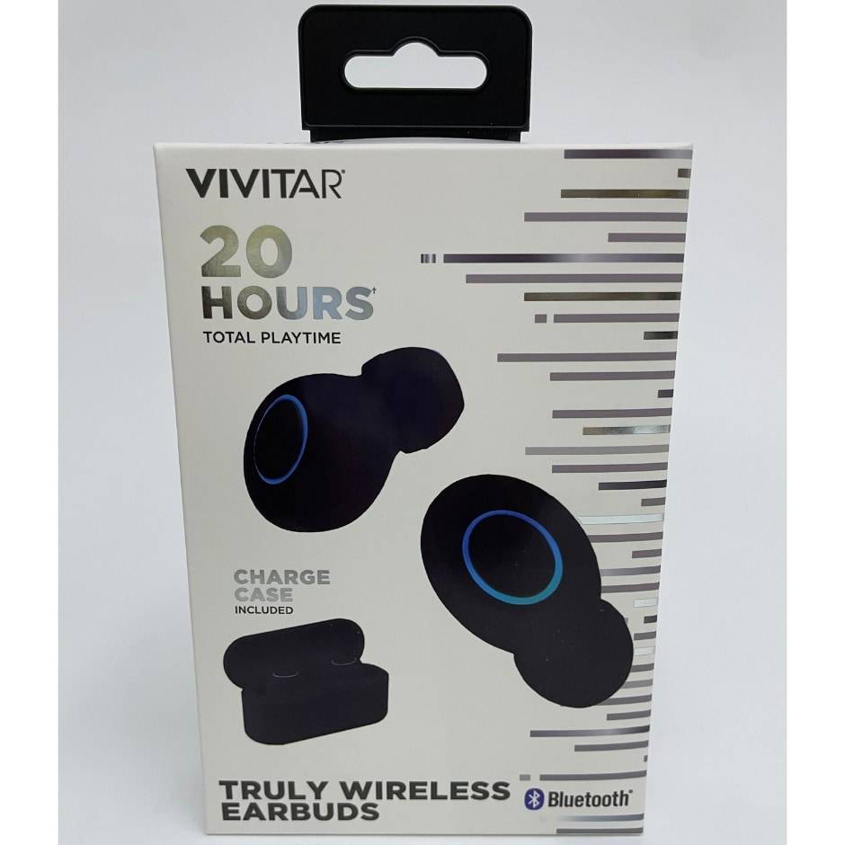 Vivitar Truly Wireless Bluetooth Earbuds
