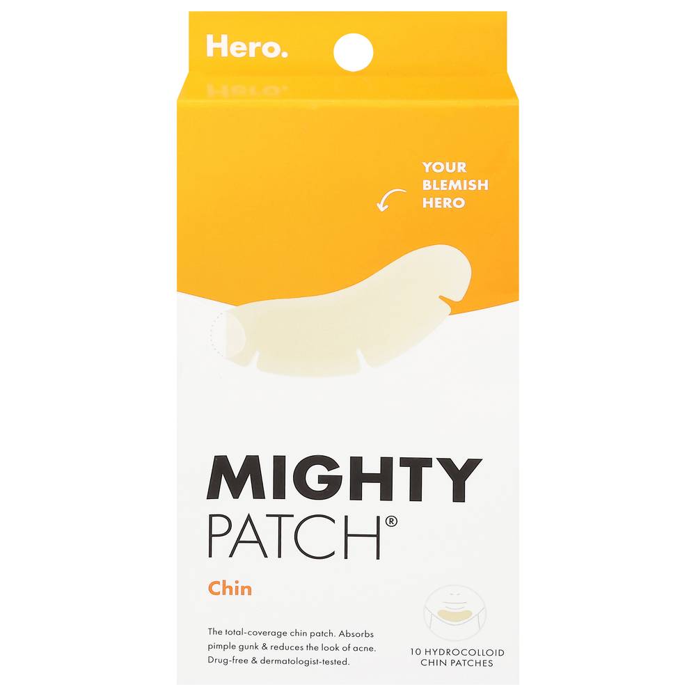 Hero Chin Mighty Xl Patches (10 ct)