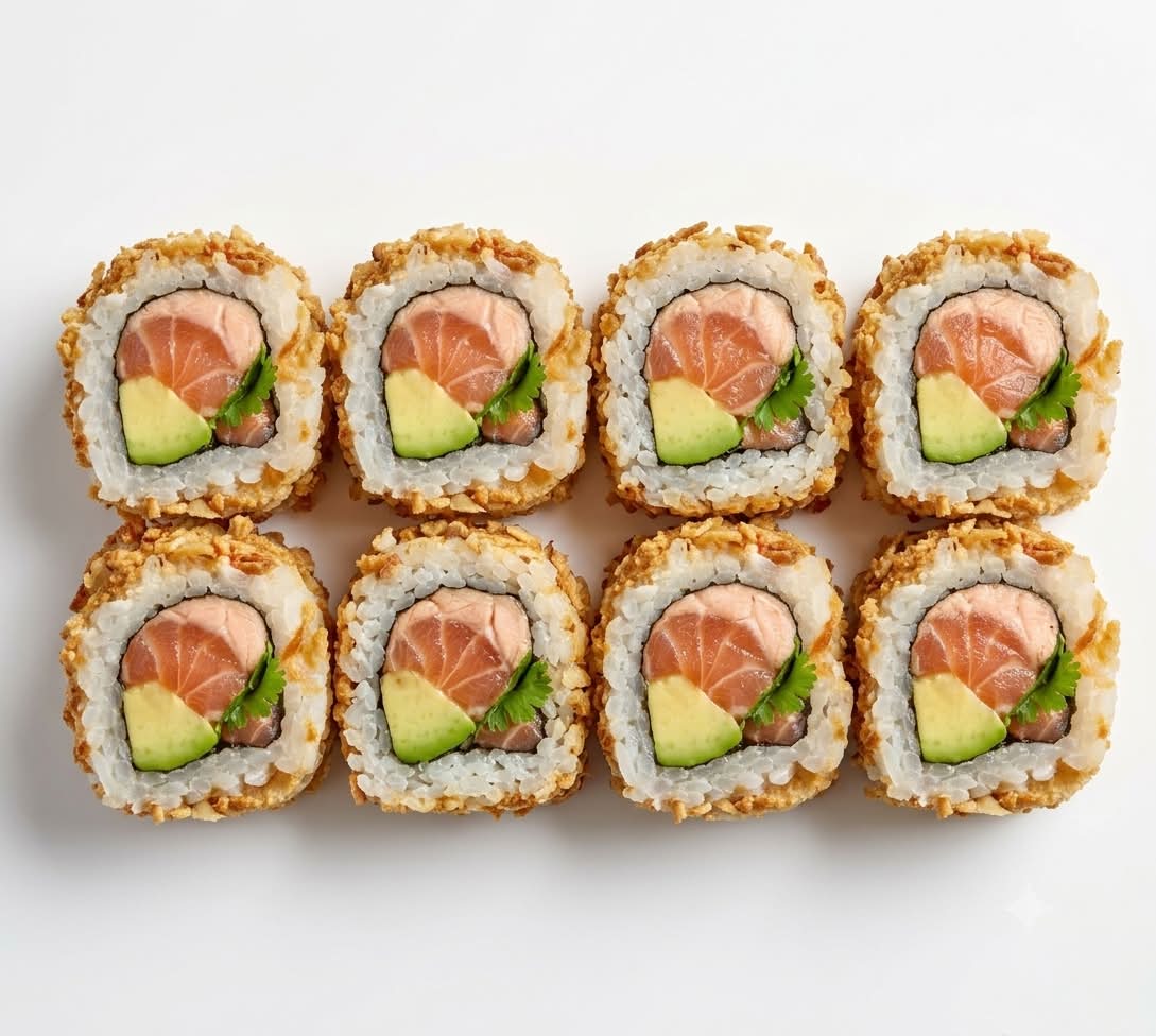 8 pièces Crosti saumon