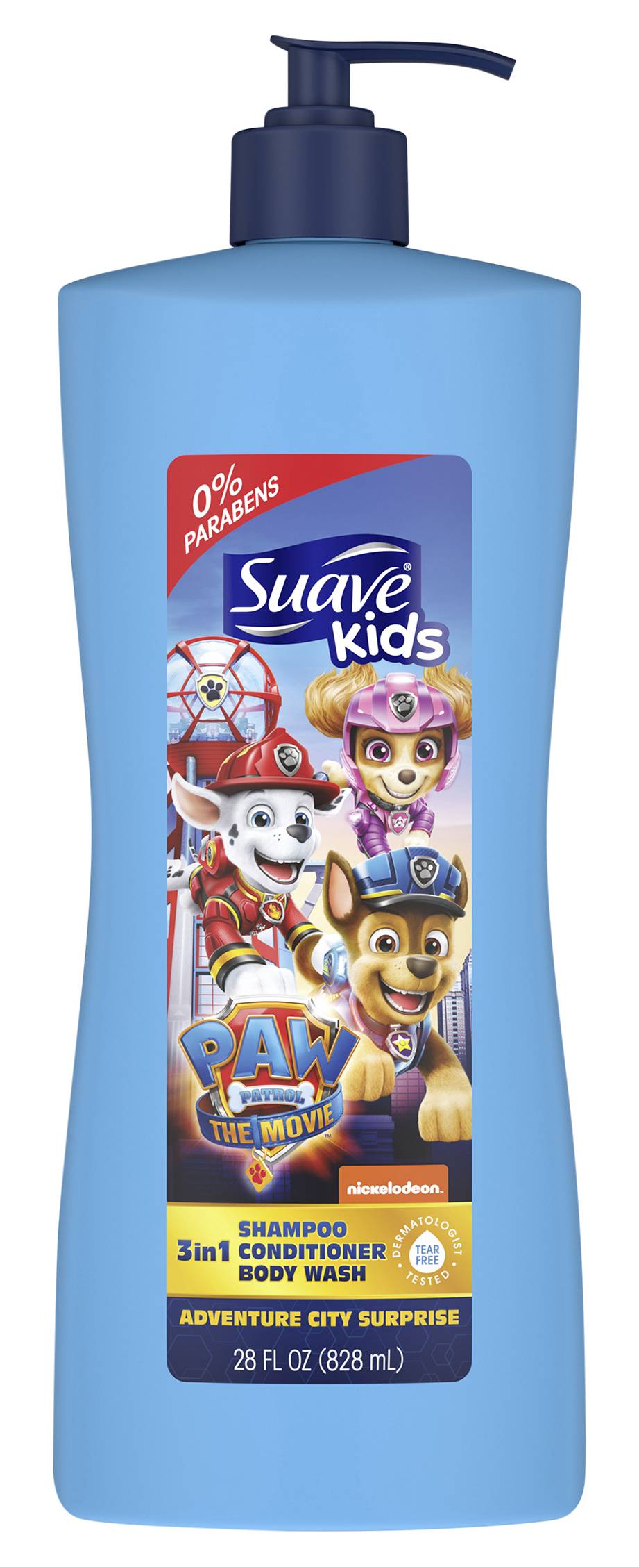 Suave Kids 3-in-1 Shampoo, Conditioner, Body Wash Paw Patrol Adventure (1.75 lbs)