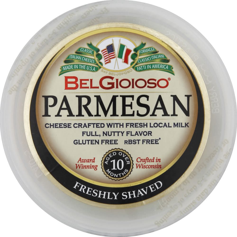 BelGioioso Gluten Free Freshly Shaved Parmesan Cheese (5 oz)