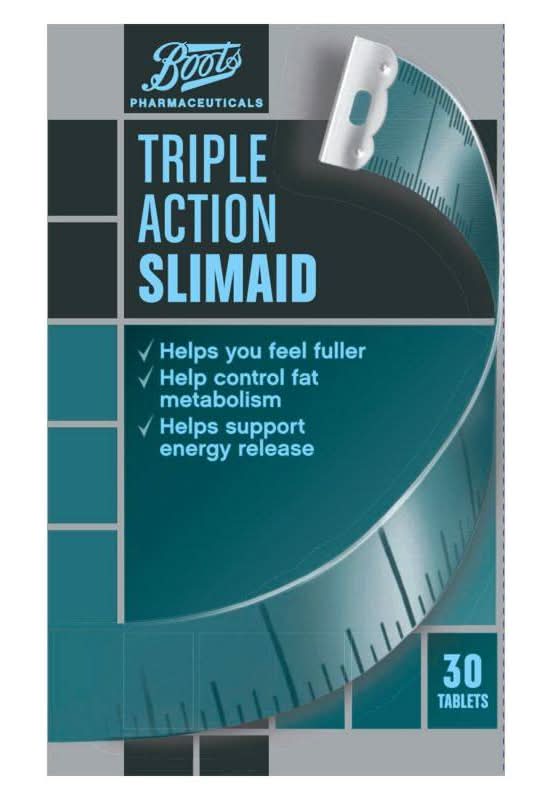 Boots Pharm Triple Action Slimaid Tablets (30 pack)