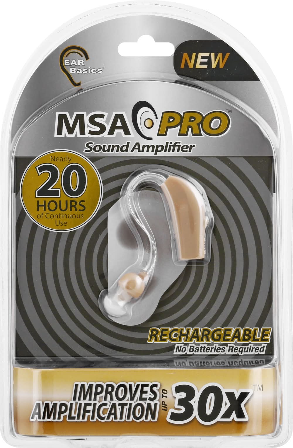 MSA Pro Personal Behind the Ear Sound Amplifier (1.11 lbs, 5 ct)