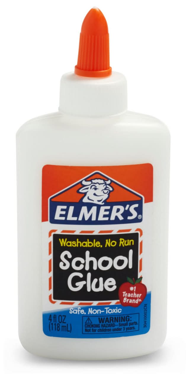 Elmer's Washable No Run School Glue (4 fl oz)