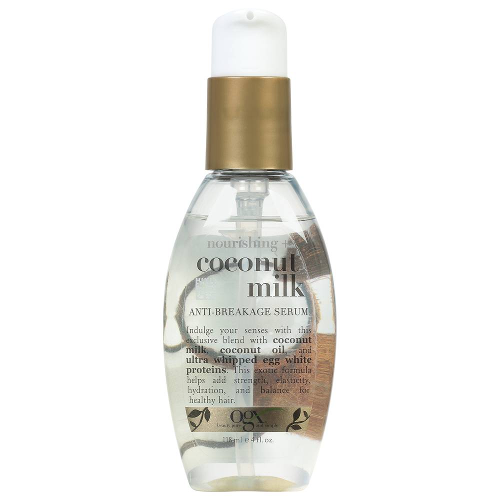 OGX Nourishing + Coconut Milk Anti-Breakage Serum (4 fl oz)