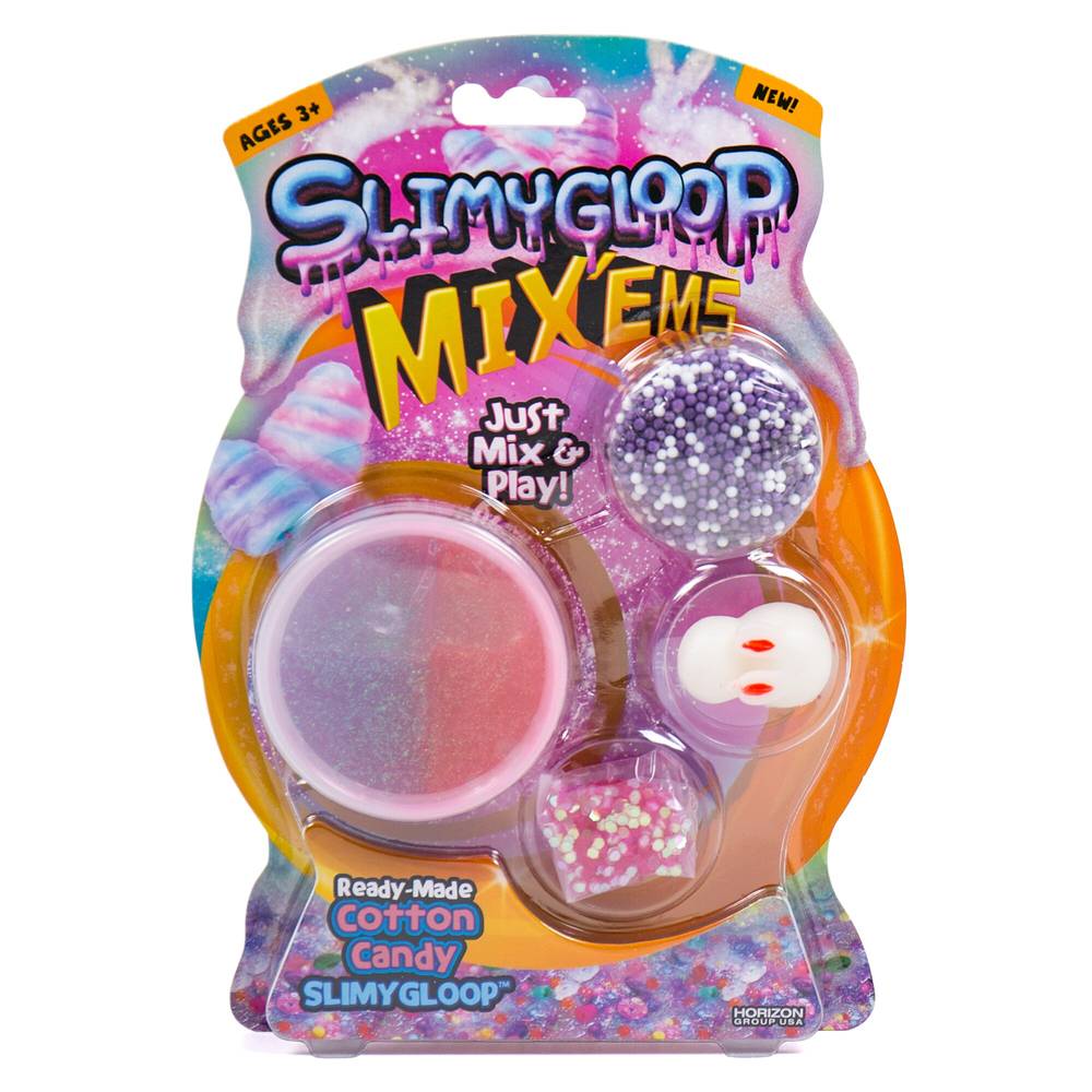 Slimygloop Mix'Ems Slime, Assorted Designs