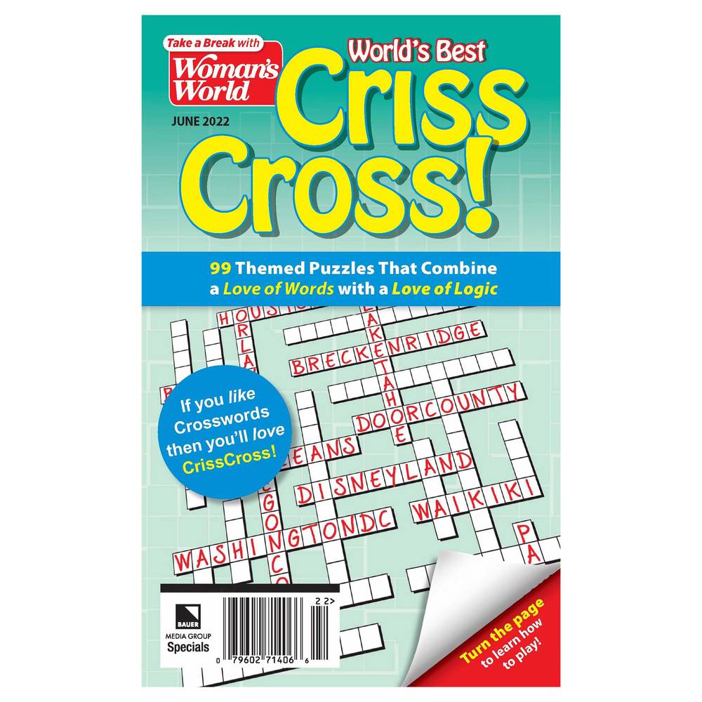 Woman's World Criss Cross Magazine