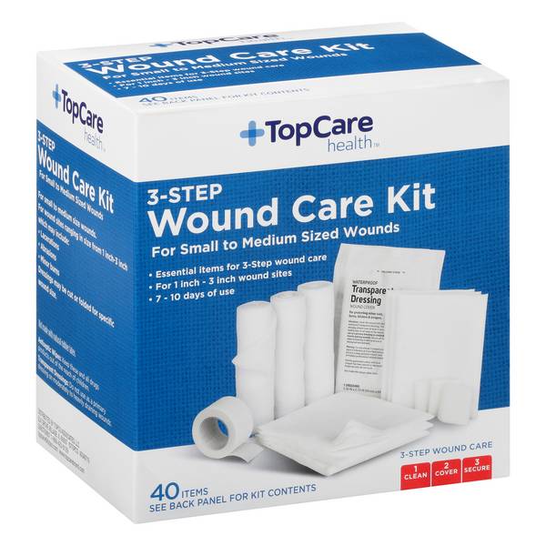 TopCare 3-Step Wound Care Kit
