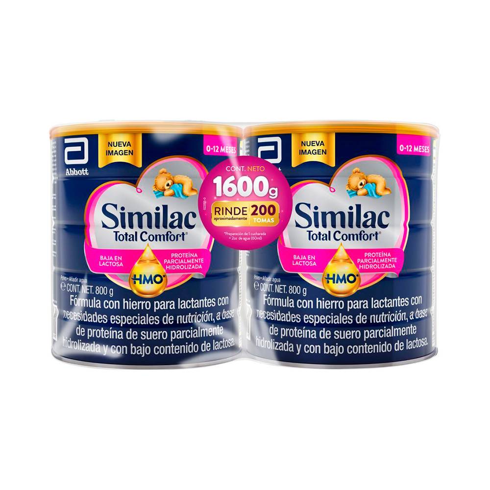 Similac · Fórmula infantil total comfort (2 x 820 g)