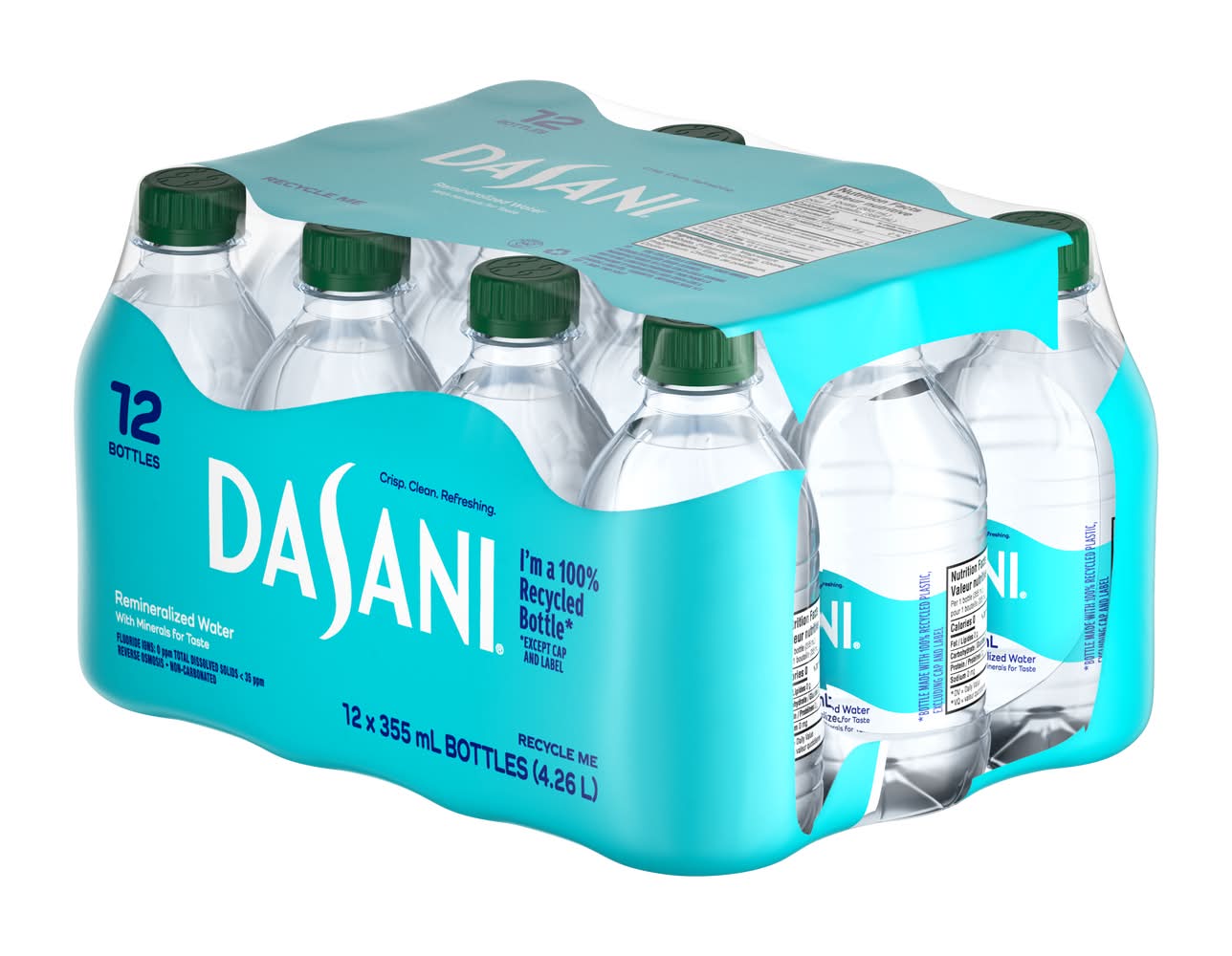 DASANI Remineralized Waters (12 x 355 ml)