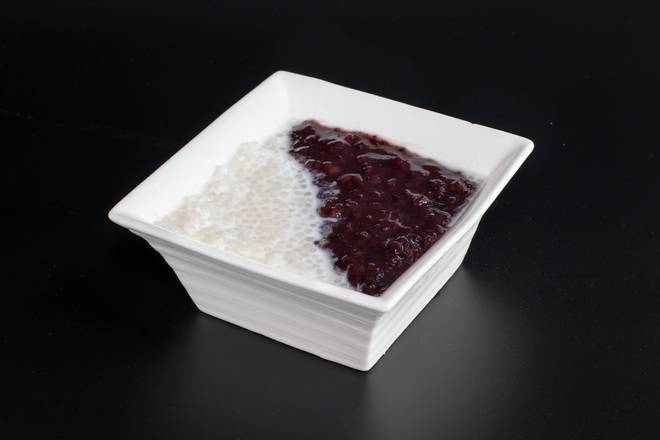 GR9 Black Glutinous Rice with Sago Mixed 椰汁黑糯米西米露