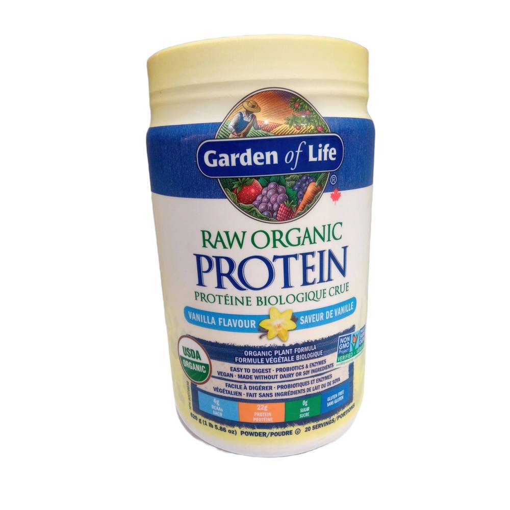 Garden of Life Vanilla Protein Powder (624 g)