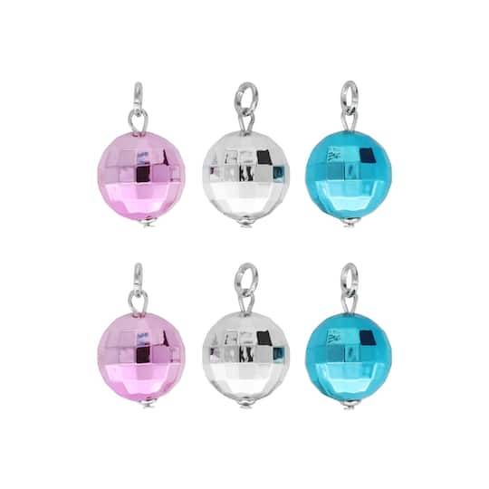 Disco Ball Charm Set By Bead Landing