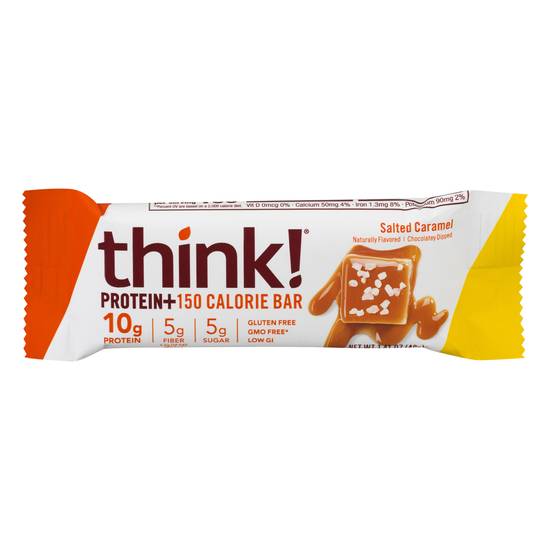 Think! Chocolatey Dipped Salted Caramel Protein Bar