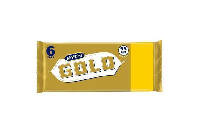 McVitie's Gold Biscuit Bars 6pk