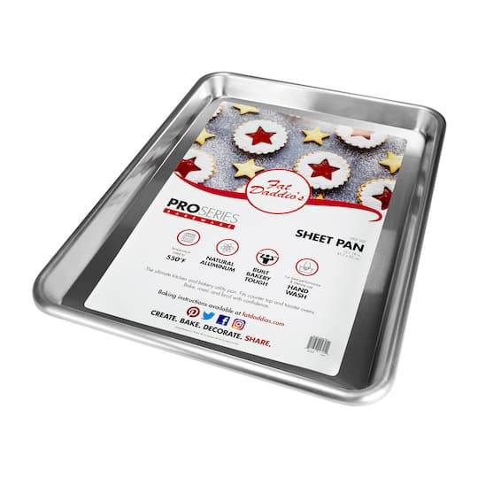 Fat Daddio's Natural Aluminum Half Sheet Pan