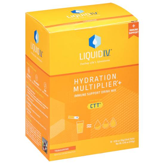 Liquid I.v. Tangerine Immune Support Drink Mix (15 ct, 8.4 oz)