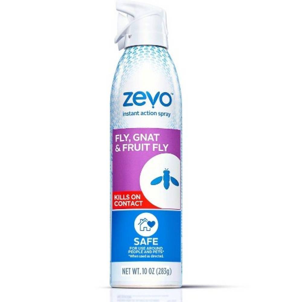 Zevo Fly Gnat & Fruit Fly Insect Killer Spray (10 oz)