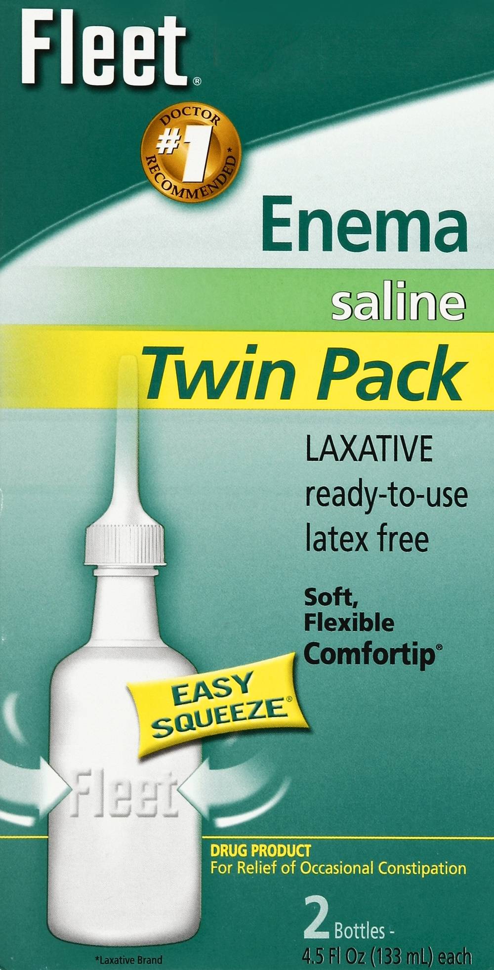 Fleet Enema Saline Laxative (9 fl oz)