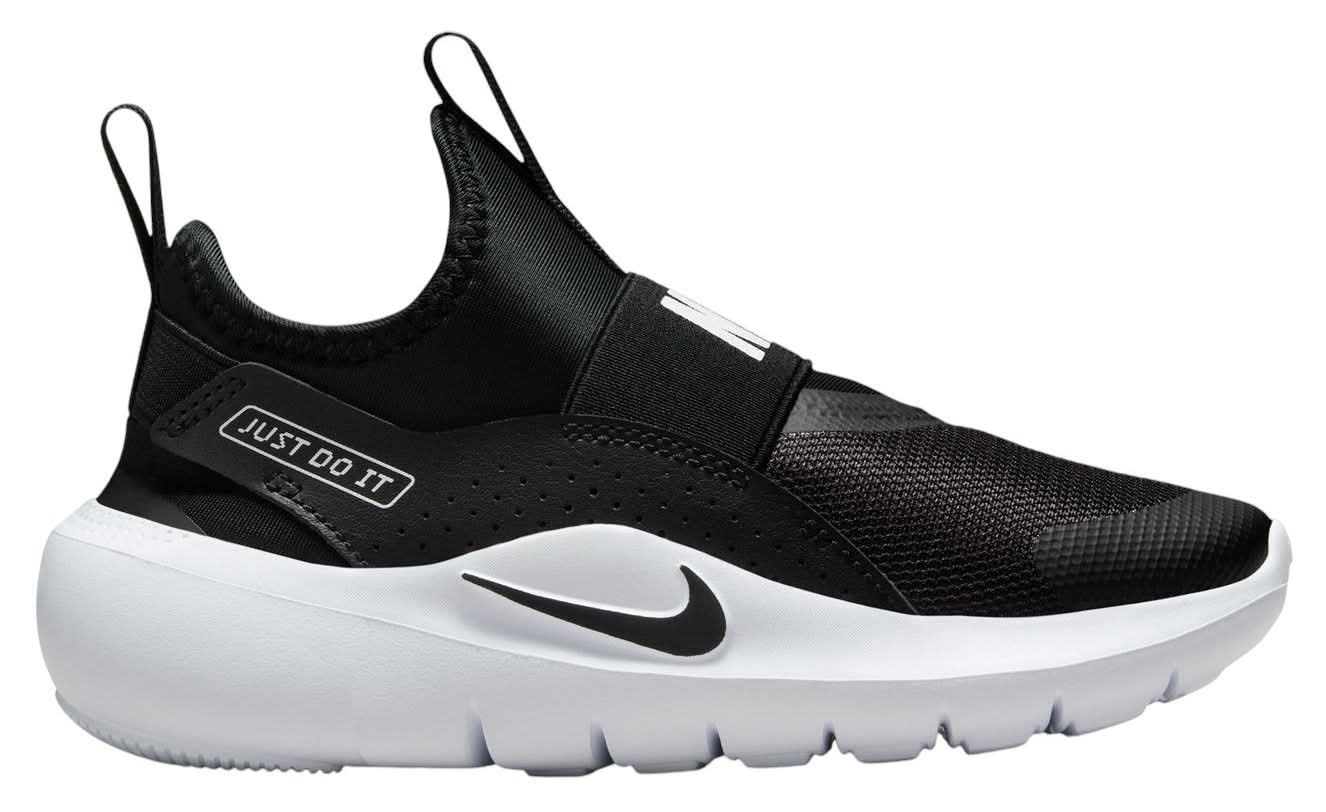 Nike Kids' Preschool Flex Runner 4 Shoes (Black/White, 1.0)