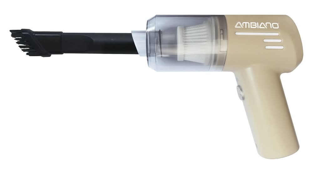 AMBIANO Cordless Car Vacuum, Beige