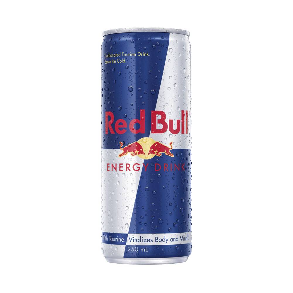 Red Bull Energy Drink Single Can 250 ml