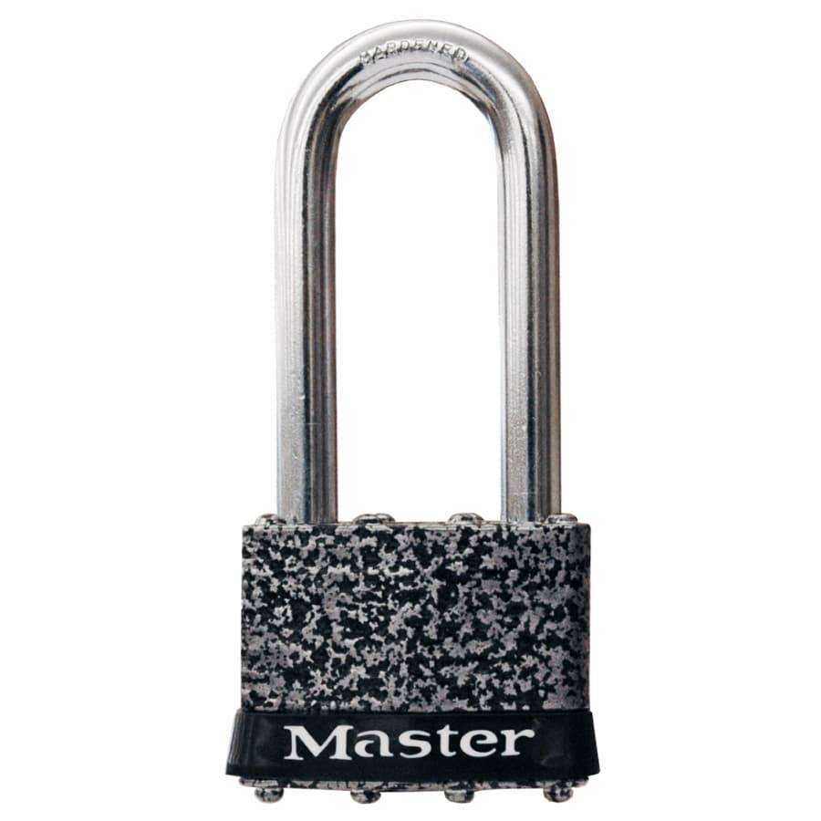 Master Lock Outdoor Keyed Padlock, 2-in Wide x 2-1/2-in Shackle Keyed Different | 580KADLJHC