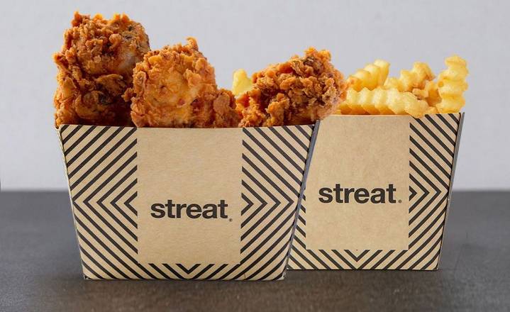 Chicken Tenders 3 unidades + Papas