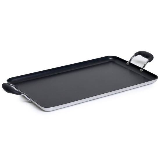 Imusa Usa Double Burner Nonstick Griddle & Cool-Touch Handles (17'')
