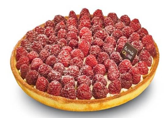 Tarte framboise 6/8p