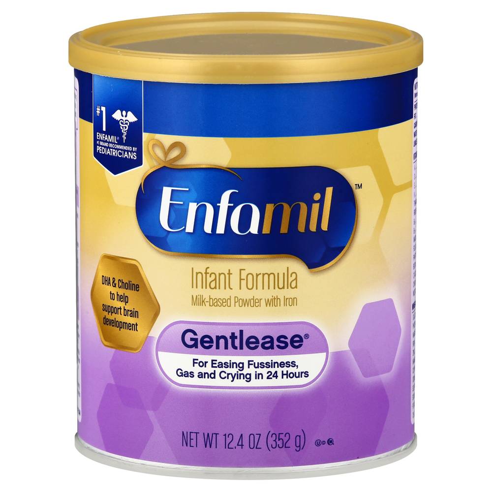 Enfamil Gentlease Infant Formula Milk-Based Powder With Iron