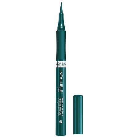 L'oreal Paris Infallible Precision Felt Waterproof Liquid Eyeliner (green)