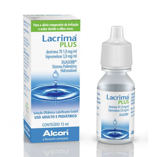 Alcon colírio lacrima plus (15 ml)