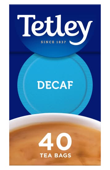 Tetley Decaf Tea Bags (40 pack)