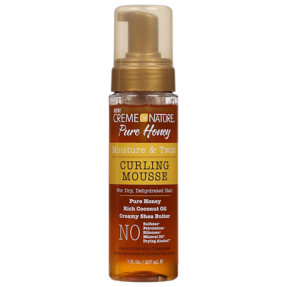 Creme Of Nature Pure Honey Curling Mousse