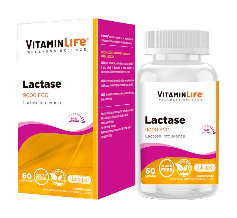 LACTASE 9000 FCC  X60CAP        VITAMINLIFE