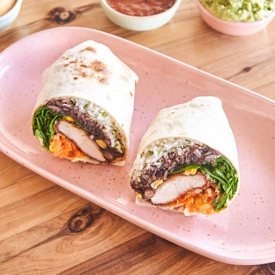 Fried Chicken Burrito