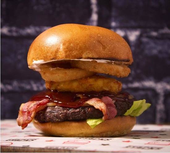 Hickory BBQ Stack Burger