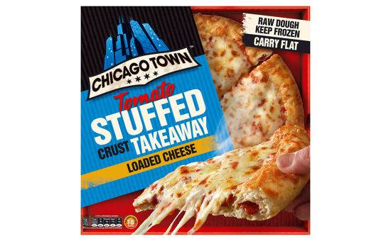 Frozen Chicago Town Takeaway Large Stuffed Cheese Pizza 630g