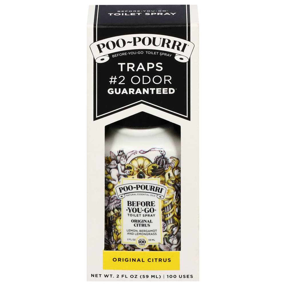 Poo~Pourri Before-You-Go Original Citrus Toilet Spray