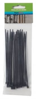 Brida Nylon 25 ud  Negra 130x2,5 cm Fontbrico