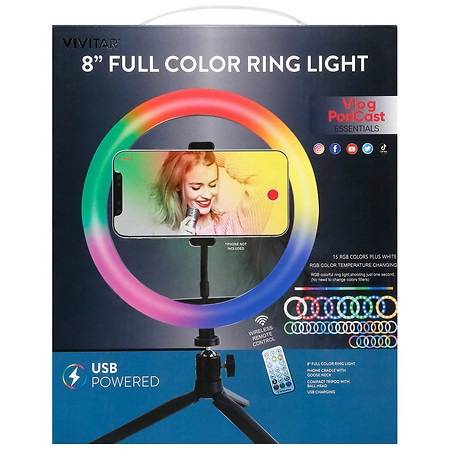 Vivitar Full Color 8 Inch Ring Light