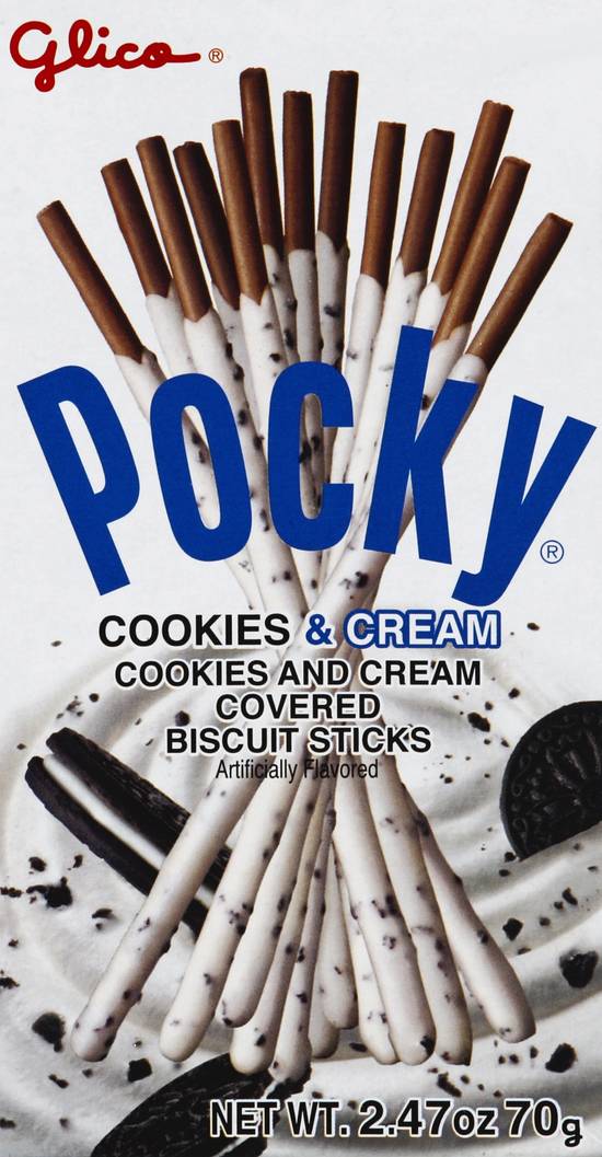 Pocky Cookies & Cream Covered Biscuit Sticks