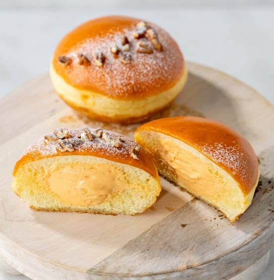 Pumpkin King Cream Donut