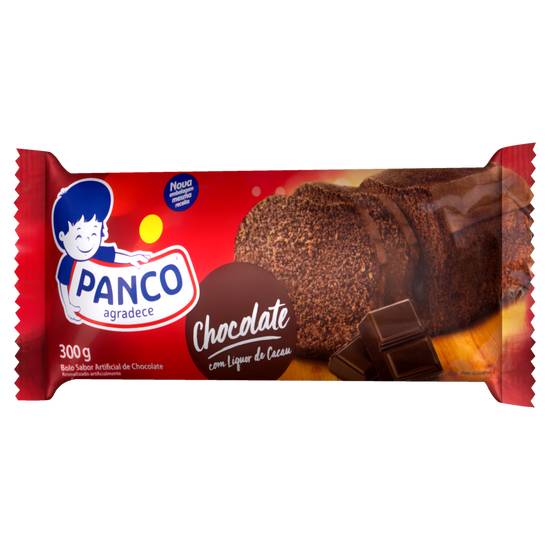 Panco bolo de chocolate com liquor de cacau (300g)