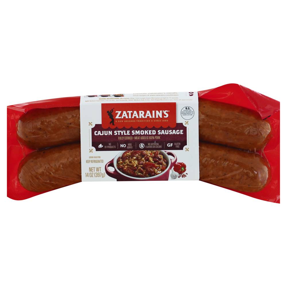 Zatarain's Cajun Style Smoked Sausage (14 oz)