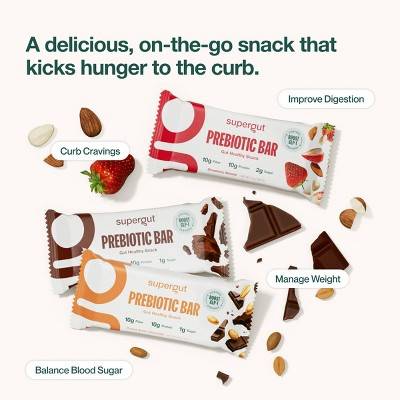 Target - Supergut Glp-1 Craving Control & Digestive Health Prebiotic Bars, Strawberry-Almond (17.9 oz, 10 ct) - Delivery in Under an Hour | Uber Eats Target - Supergut Glp-1 Craving Control & Digestive Health Prebiotic Bars, Strawberry-Almond (17.9 oz, 10 ct) - Delivery in Under an Hour | Uber Eats